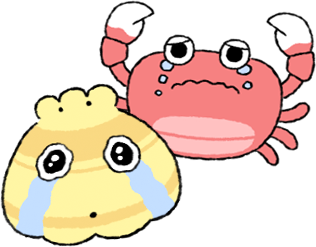 우는참게, 우는조개